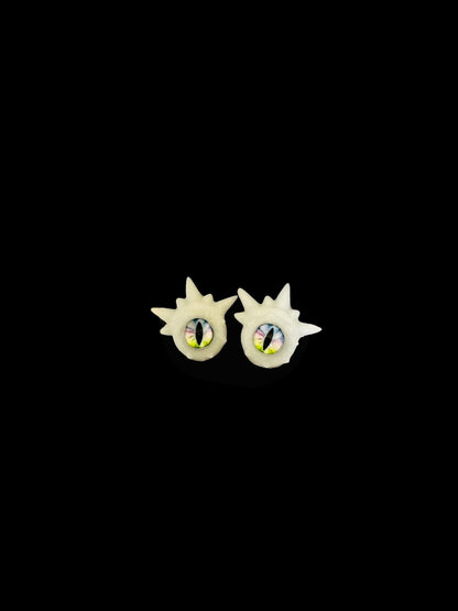 09/03 Monster earrings, Model Spiky
