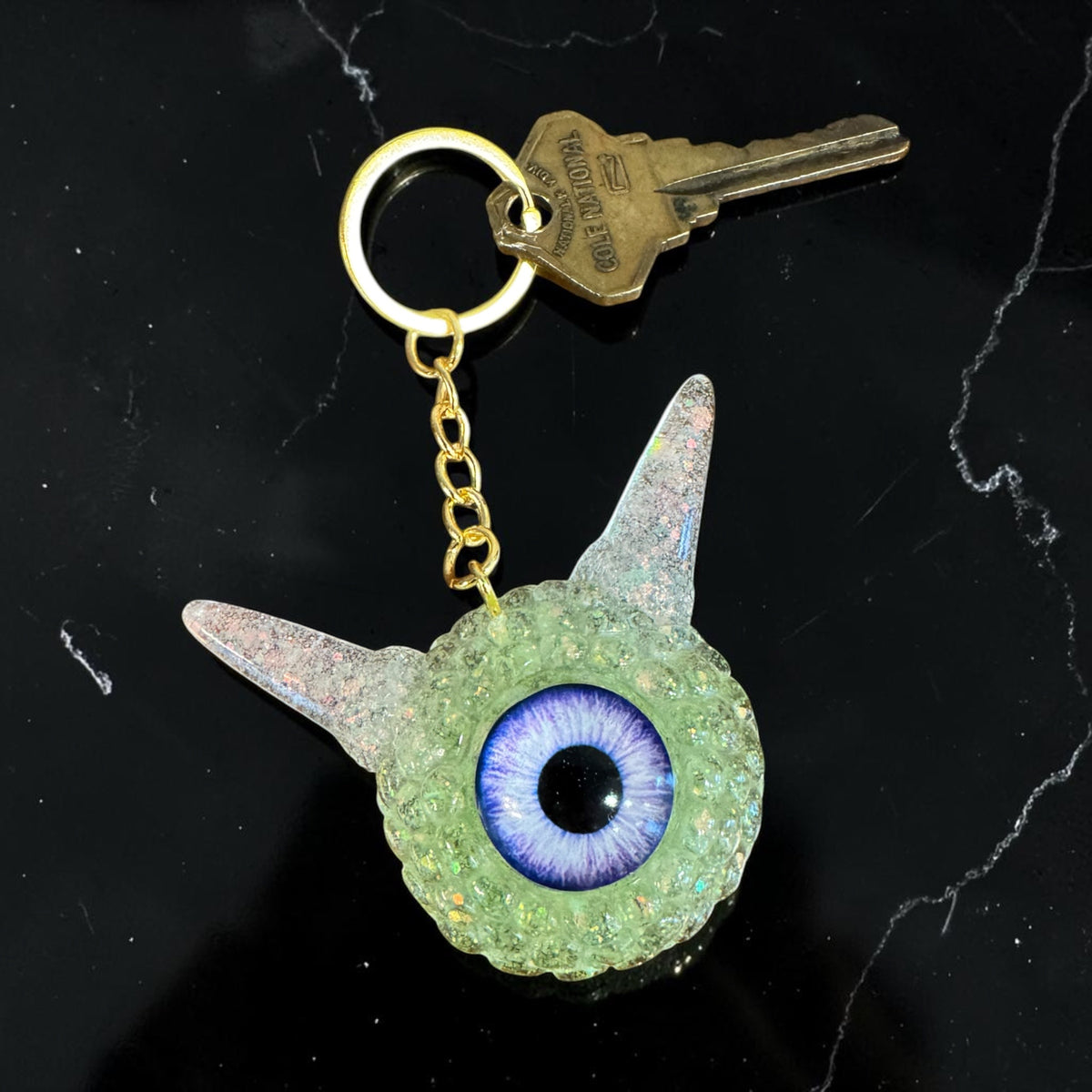 09/04 Monster keychain. Model Pointy.