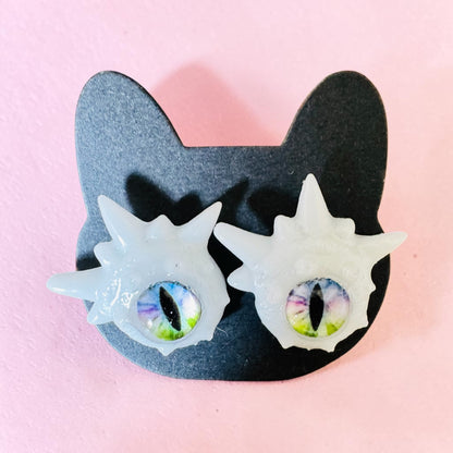 09/03 Monster earrings, Model Spiky