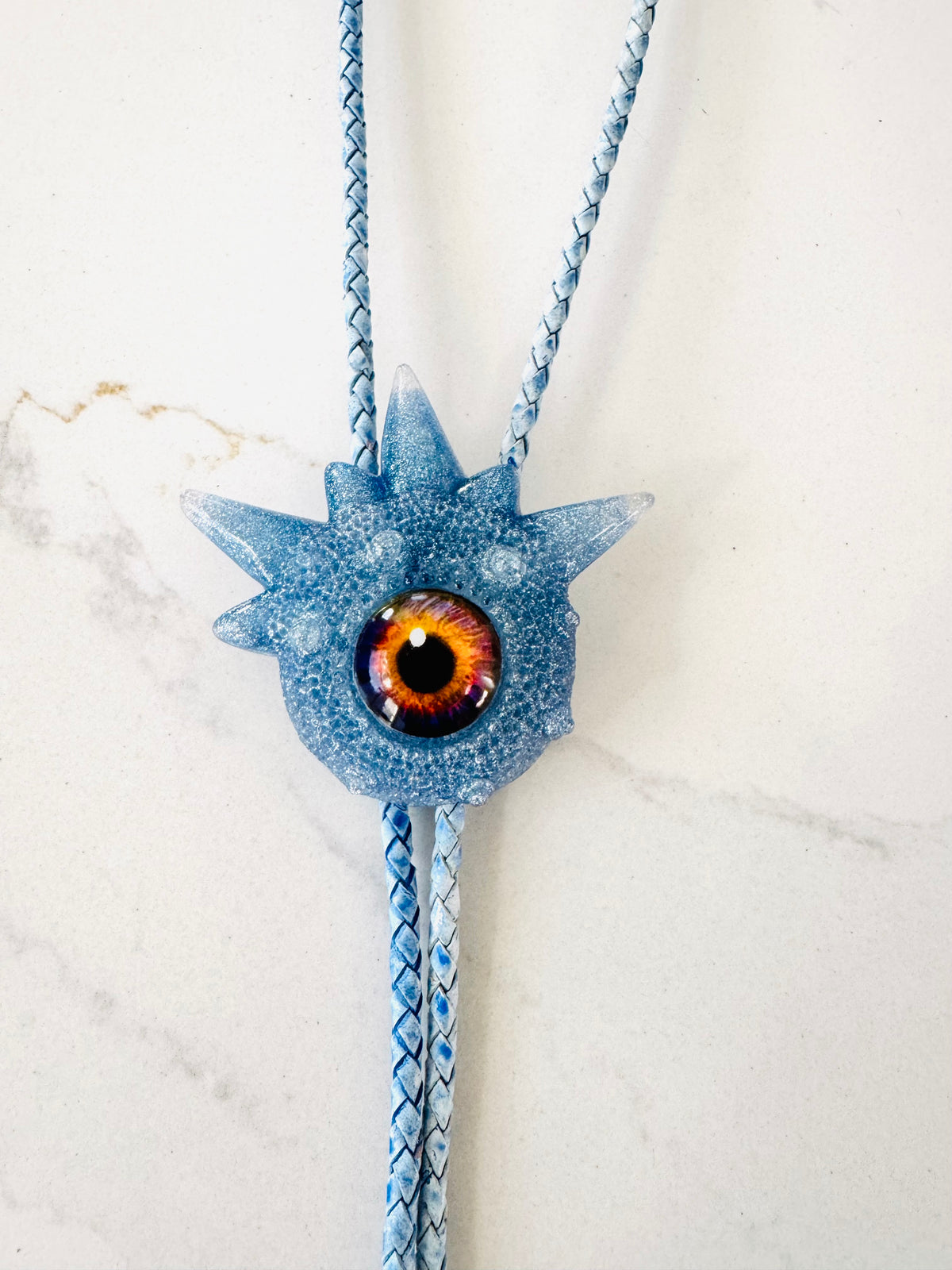 09/17 Monster bolo tie. Model Spiky.