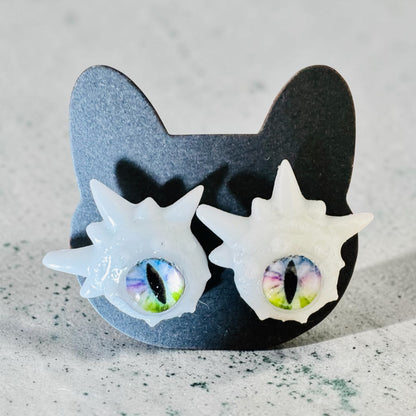 09/03 Monster earrings, Model Spiky