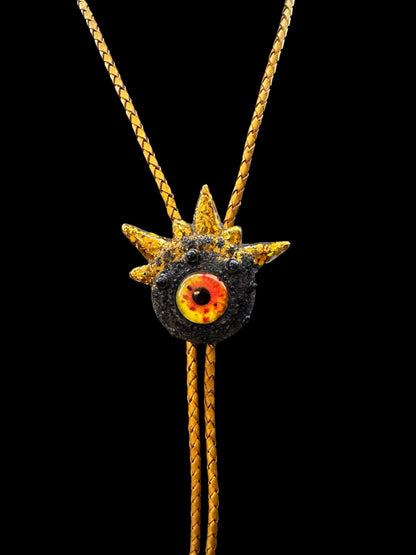 09/02 Monster bolo tie. Model Spiky.