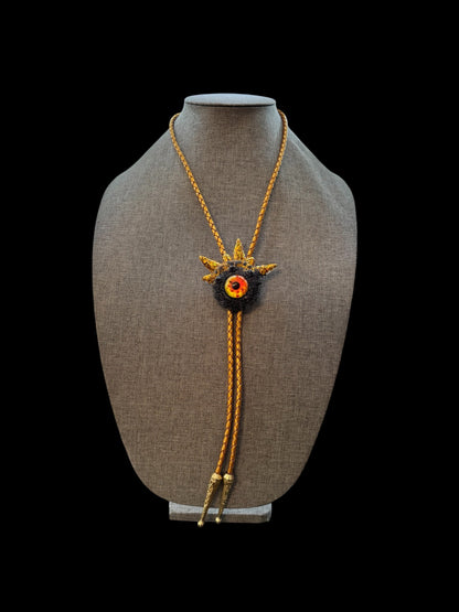 09/02 Monster bolo tie. Model Spiky.