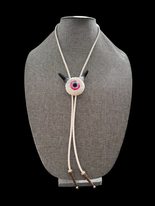 09/07 Monster bolo tie. Model Pointy.