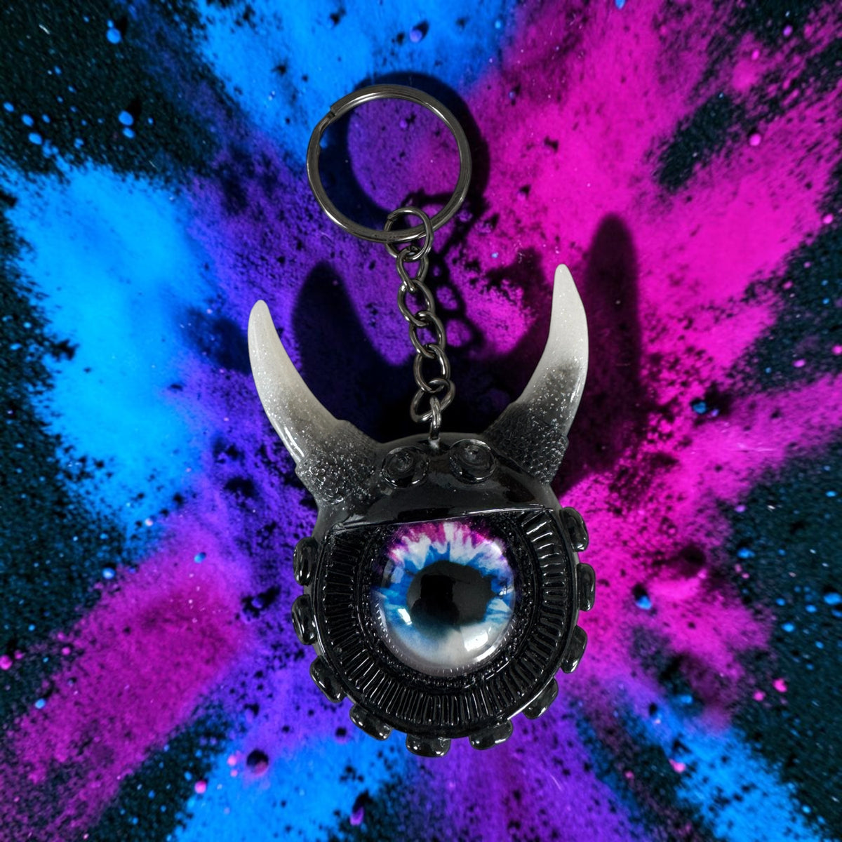 09/12 Monster keychain. Model Vicky.