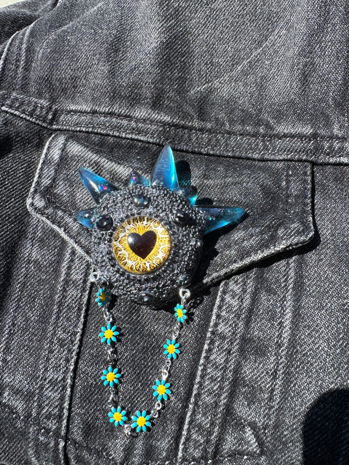 09/06 Monster brooch. Model Spiky.